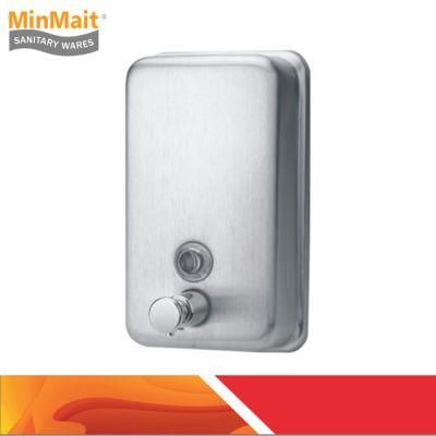 Stainless Steel Manual Gel Soap Dispenser Hotel Supply