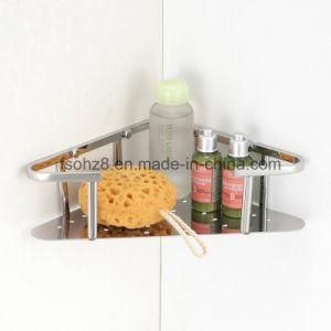 Stainless Steel 304 Bathroom Storage Basket for Bathroom Accssory (6601)