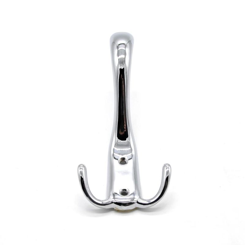 Zinc Alloy Furniture Hardware Coat Hanger Bathroom Clothes Display Towel Coat Hooks Metal Wall Shower Hook