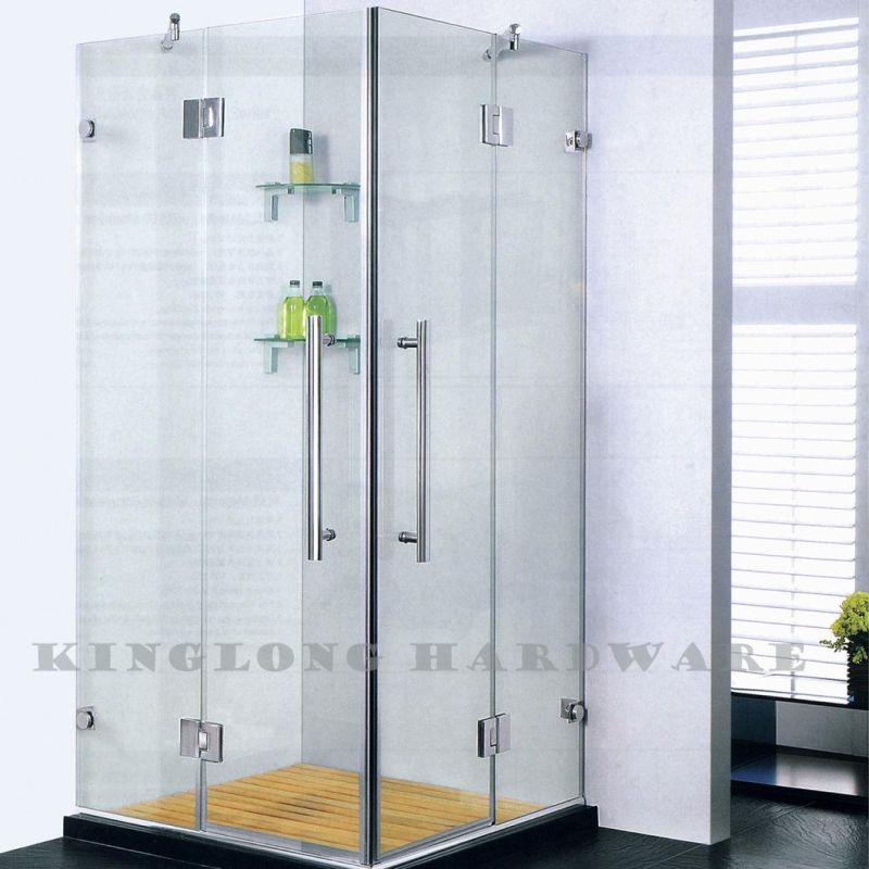 High Quality Bathroom Accessories Shower Room Sliding Glass Door Corner Bar Connectors