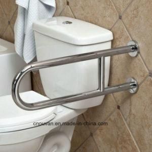 Stainless Steel Bathroom Toilet Grab Bars for Aged and Disabled