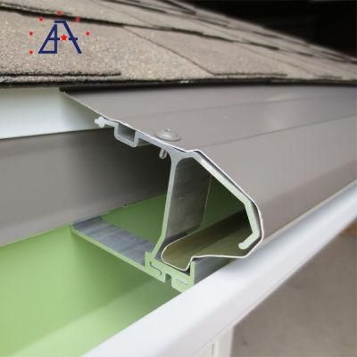 Aluminum Extrusion Profile Electrical Box Gutter &amp; Extruded Aluminum Rain Water Gutter