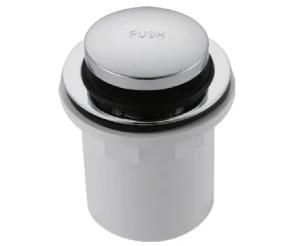 Plastic Toe Touch Tub Drain with Hub Adapter, PVC