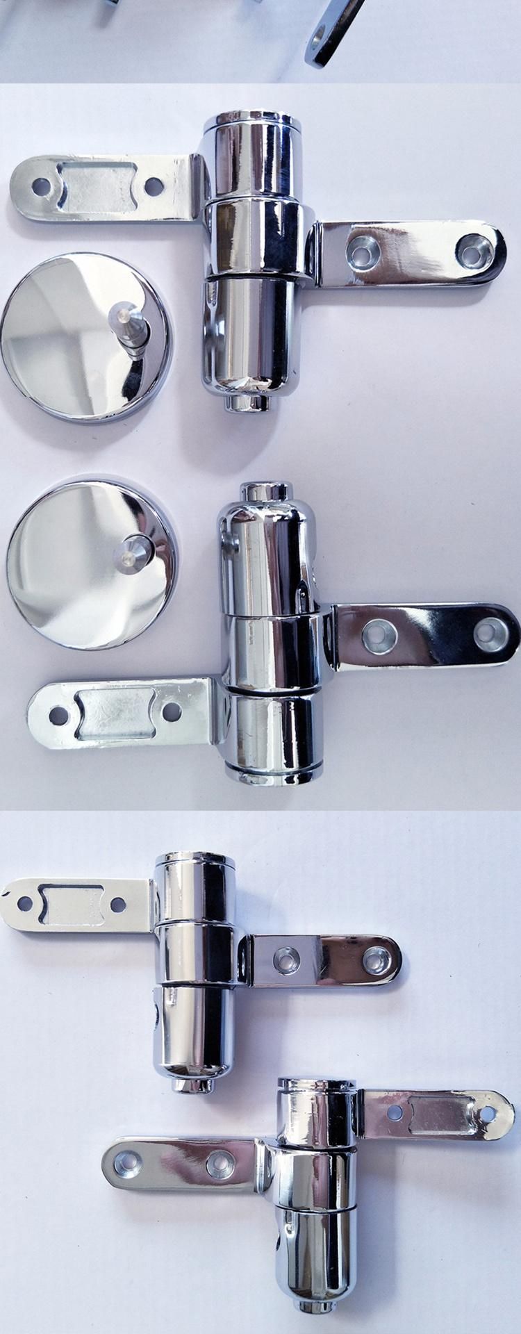 Factory Supply Stainless Steel Slow Close Toilet Seat Hinges