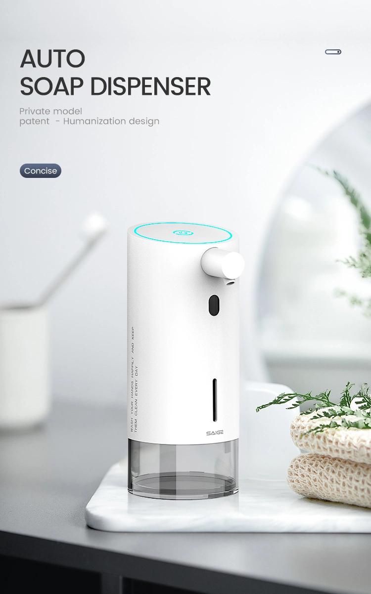 Saige 250ml Touchless Automatic Infrared Sensor USB Rechargeable Dispenser