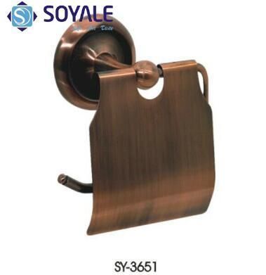 Zinc Alloy Toilet Paper Holder with Antique Copper Finishing Sy-3651