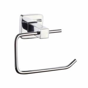 Zinc Alloy Wall Mounted Chrome Sqaure Paper Holder