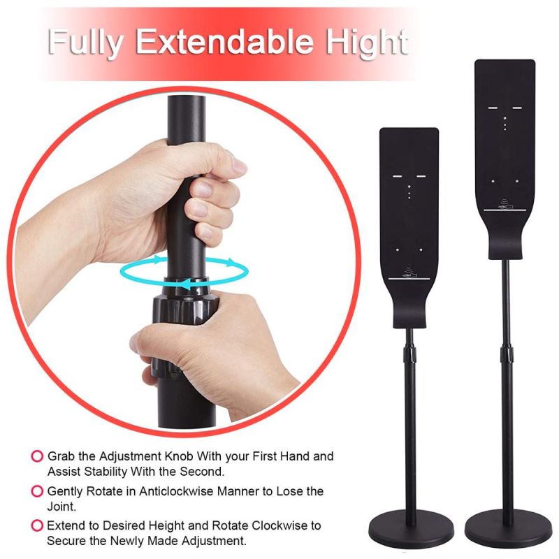 Metal Standing Hands Free Automatic Hand Sanitizer Dispenser for Public