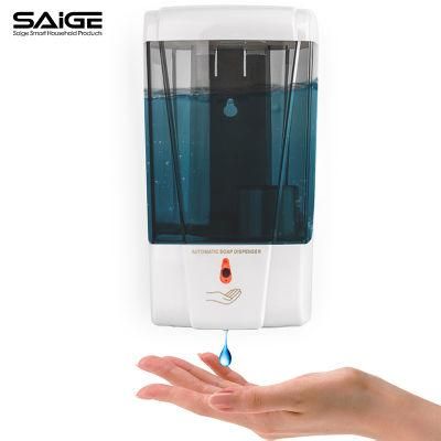 Saige 1000ml Wall Mount Plastic Automatic Touchless Hand Sanitizer Liquid Dispenser