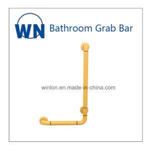 Strong Folding Support Rail Handicap Toilet Grab Bars ABS L Shape Handicap Bathroom Grab Bar Wn-04