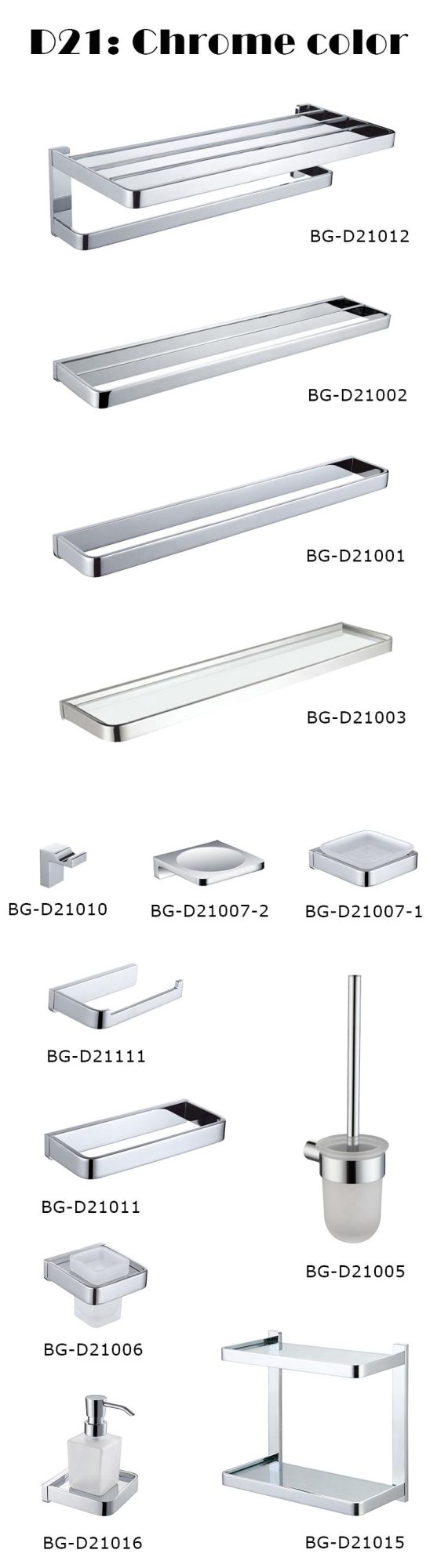 Brass Bathroom Accessory Soap Dish Bathroom Fittings (BG-D21007-2)