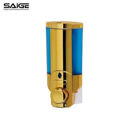 Saige Wall Mounted Soap Dispenser 210ml Plastic Manual Hand Sanitizer Dispenser