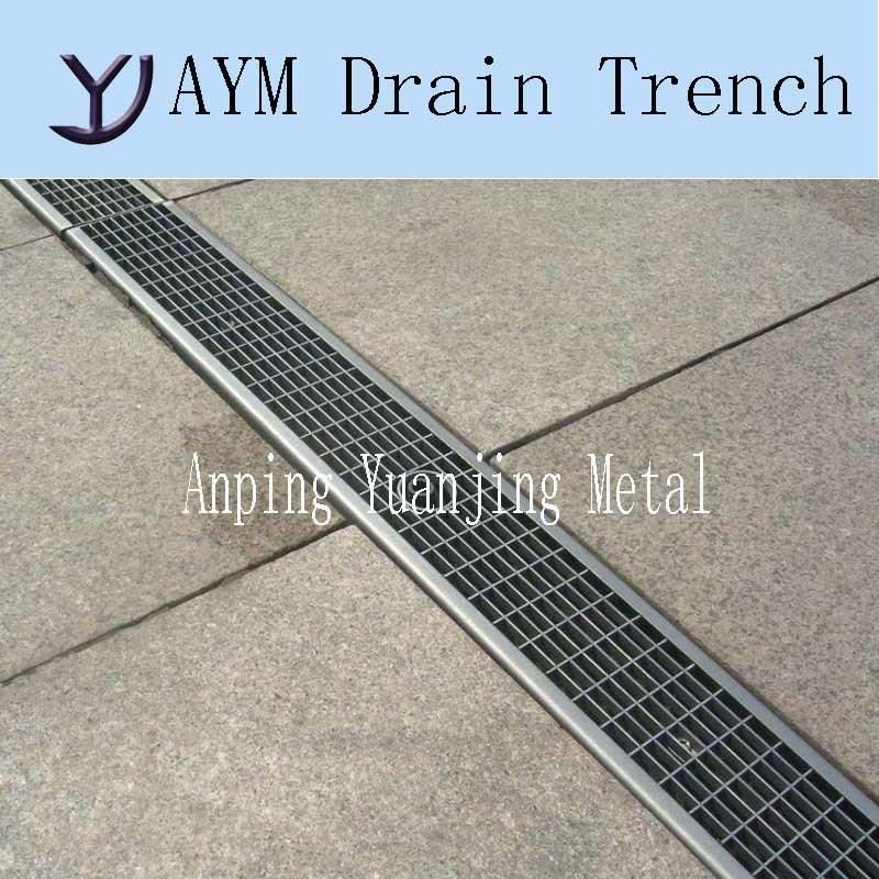 Stainless Steel Grating for Drain Trench, Trench Drain