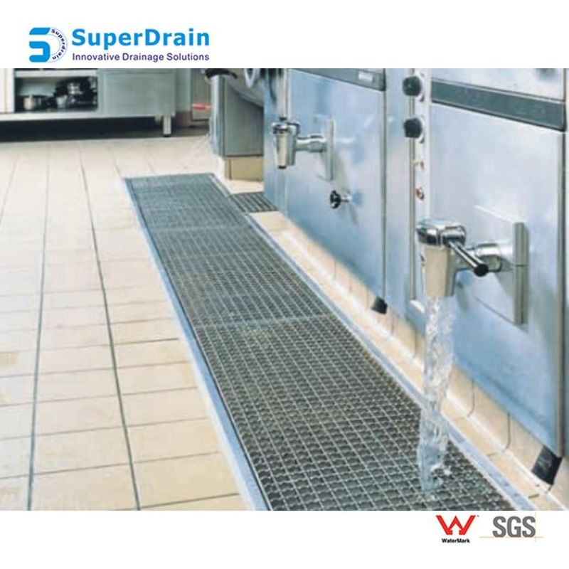 Sdrian Heavy Duty Open Unblocking Walkway Drains