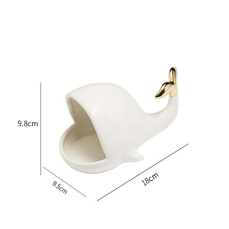 2020 Sanitary Ware Bathroom Accessories White Golden Ceramicbathroom Soap Dish
