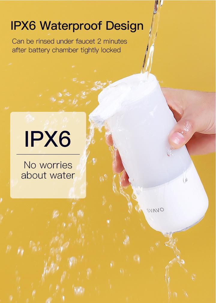 Svavo Touch-Free 250ml Home Use Ipx6 Sensor Auto Sanitizer Dispenser