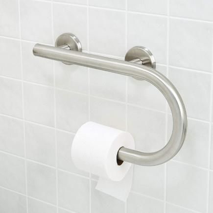 Stainless Steel304 Bath Ware Vertical Angle Grab Bar