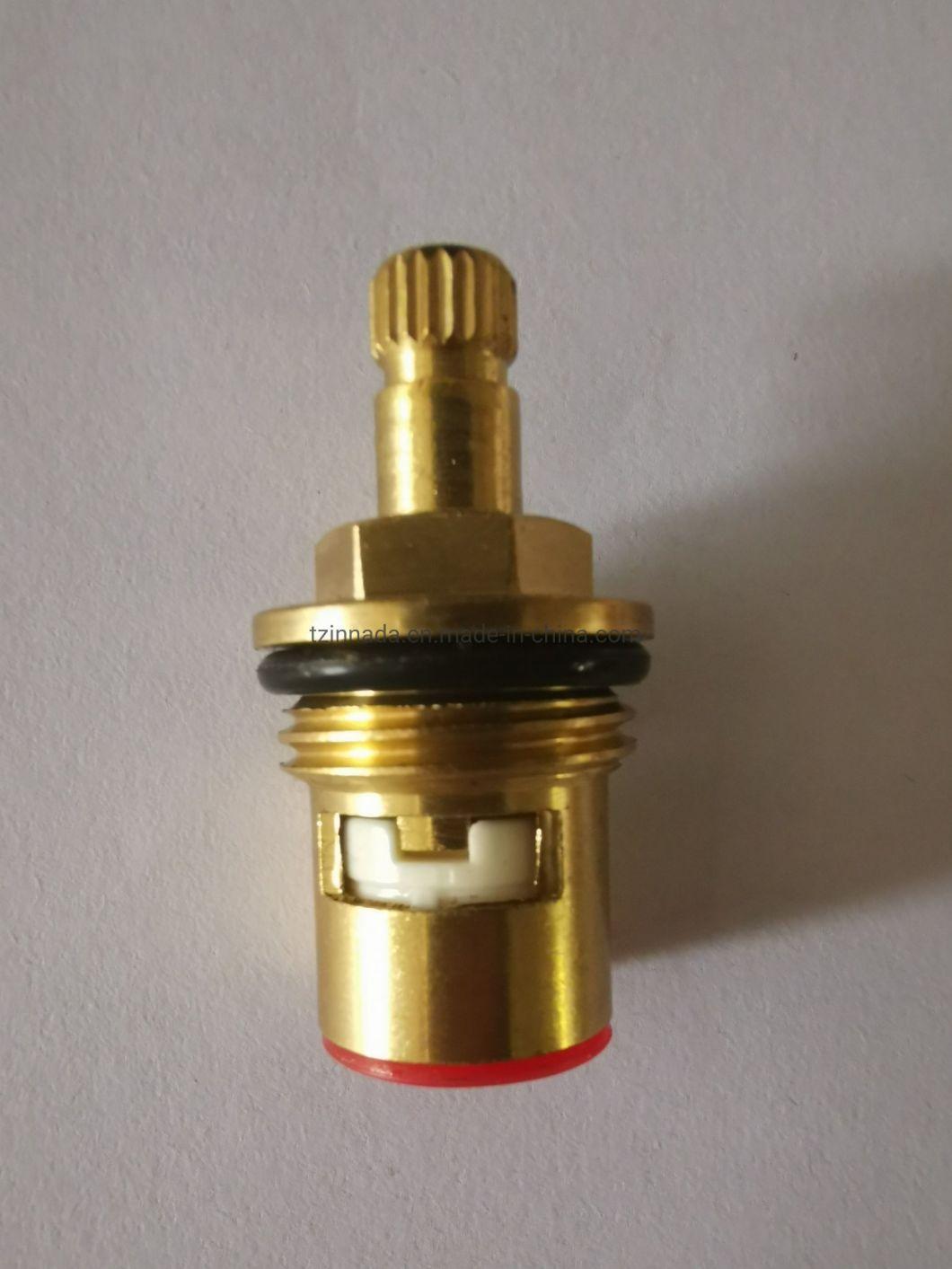 Bathroom Forged Brass Faucet Parts Ceramic Disc Cartridge