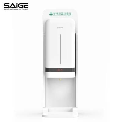 Saige 1000ml Wall Mounted Automatic Foam Soap Dispenser with Thermometer