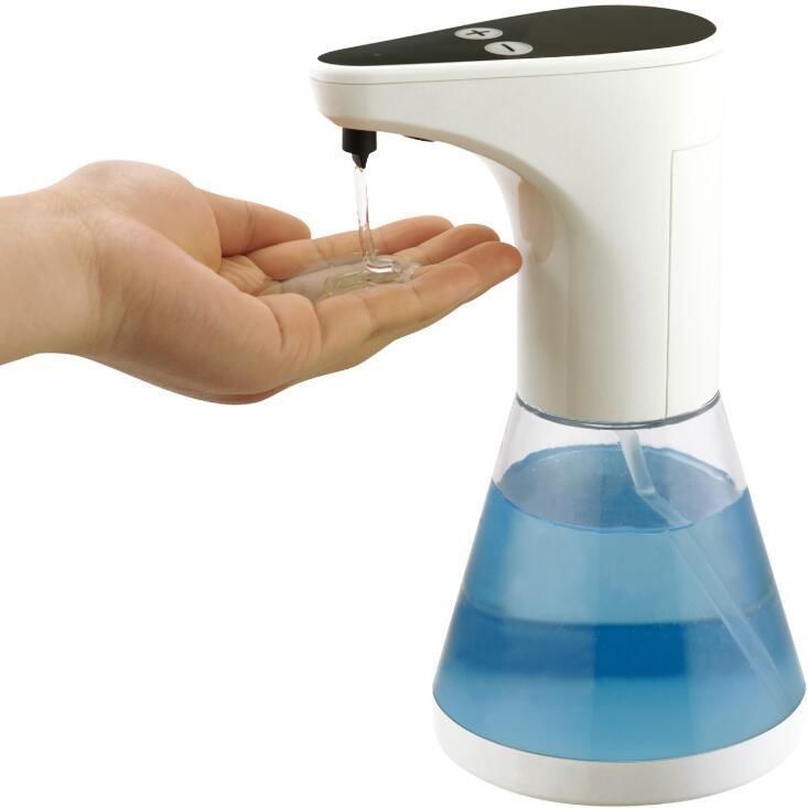 Touchless Prevent Cross-Infection Sensor Hand Sanitizer Soap Dispenser Desk Mounted for Home Office