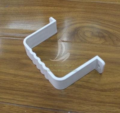 Modern Style Roof Water Drain System Roofing Product Made in China Square Plastic Hangers for Rain Gutters
