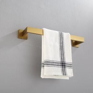 High Quality Matte Black/Custom Color Finish Towel Rail 304 Stainless Steel Towel Bar