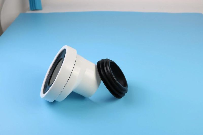 Bathroom WC Plastic Adjustable Commode Connector Accessory 5cm Toilet Drainge Distance Shifter