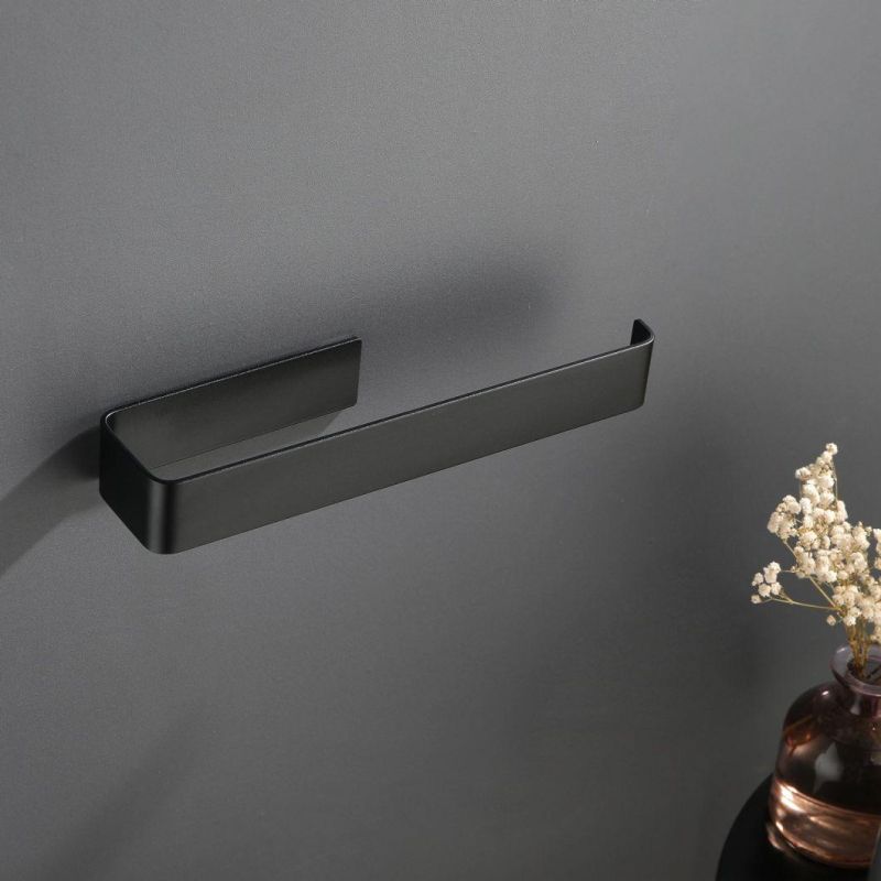 Hand Towel Bar Self Adhesive Towel Rack Wall Mounted Bathroom Towel Bar