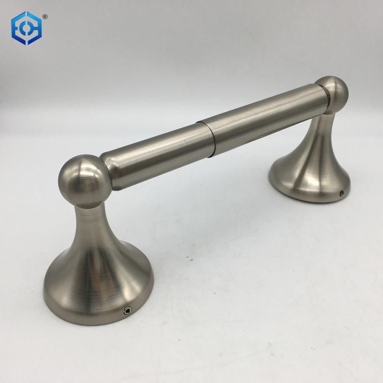 Brushed Nickel Wall Mounted Toilet Paper Holder