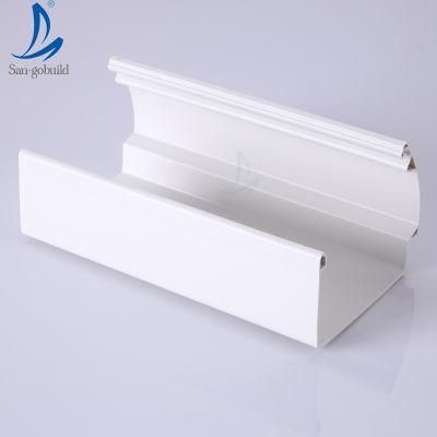 Nigeria Kenya Thailand Vietnam Cheap Colored Vinyl PVC Gutters and Drain Downspounts