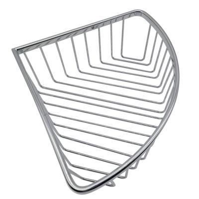 Stainless Steel Toilet Accessories Corner Basket Triangle Shower Shelf Shower Basket Shower Caddy