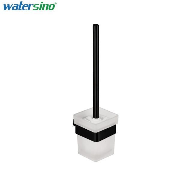 Bathroom Accessories Matte Black Bathroom Fittings 5 Years Guarantee Toilet Brush