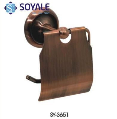 Zinc Alloy Toilet Paper Holder with Antique Copper Finishing Sy-3651