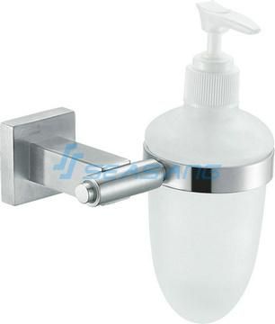 Wholesale Bathroom Accessories and Fittings Bathroom Square Soap Dispenser Holder