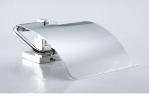 Bathroom Accessories Mobile Phone Wall Mounted Toilet Paper and Brush Holder with Spare Roll