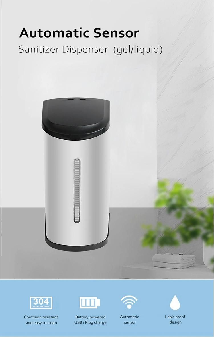 850ml Automatic Disinfectant Hand Sterilizer Dispenser