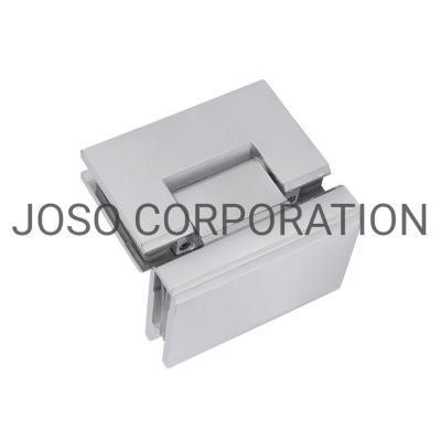 Adjustable Glass to Glass Hinge Brass Hinge Bathroom Hinge Bathroom Fitting Showroom Accessories Showroom Hinge Bright Chrome