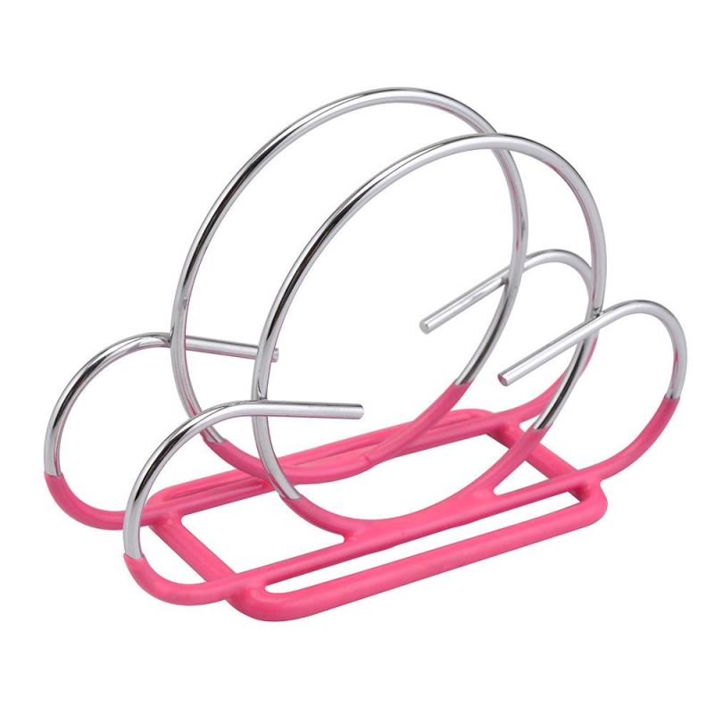 Stainless Steel Wire Collection Napkin Holder Tissue Paper Holder Rack for Countertop Table