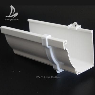 Roof Plastic Rectangular PVC Rain Gutter