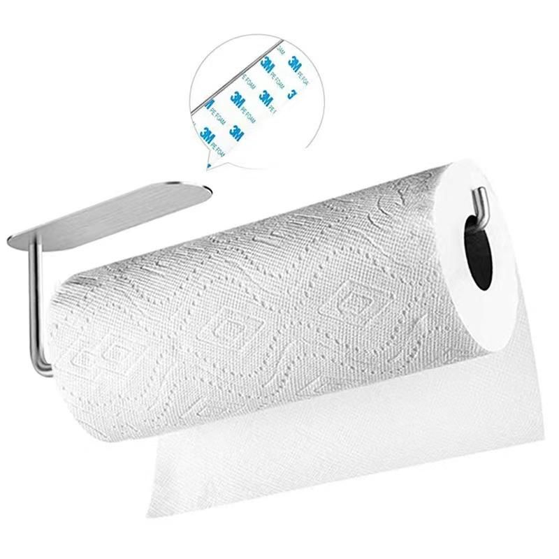 Magnetic Paper Towel Holder Paper Towel Holder Kitchen Under Cabinet Roll Paper Towel Holder Storage Rack