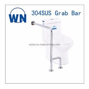 Bathroom Handicap Toilet Folding Grab Bars Polished Folding Handrail Stainless Steel Bars