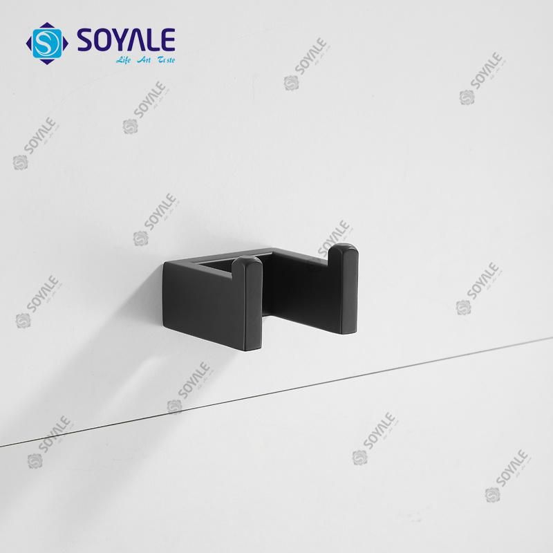 3% off Ss 304 Black Coated Bathroom Accessories Set Sy-5700