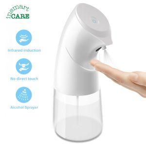 450ml Household Electric Auto Hand Sanitizer Soap Dispenser Refillable Bottle Disinfectant Spray for Single