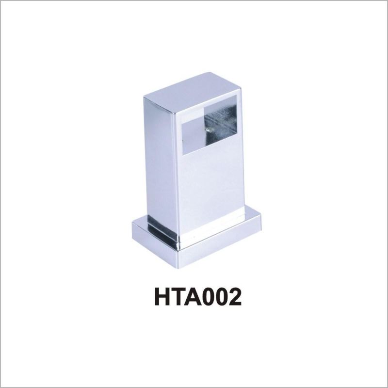 Square Chrome Plated Wall Stand