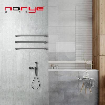 Norye Quality Single Bar Heated Towel Rail for Bathroom