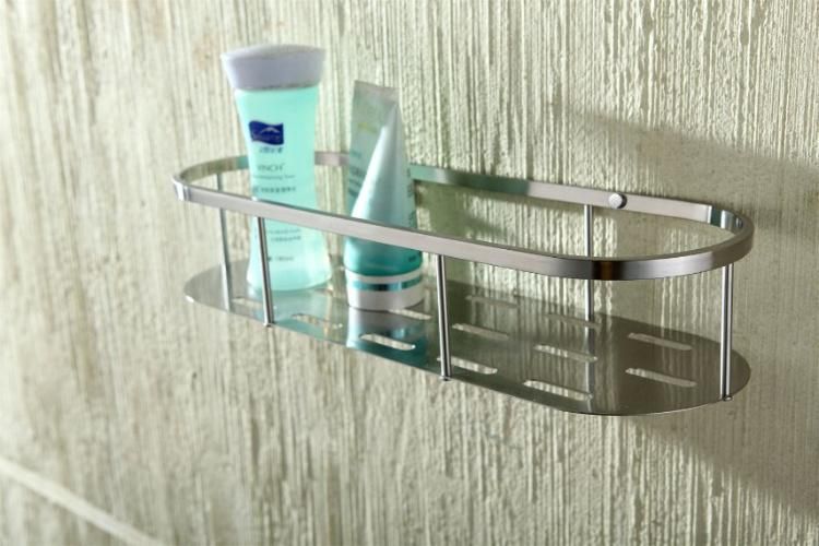 Shower Caddy Basket Oval Bathroom Shelf Organizer for Shampoos