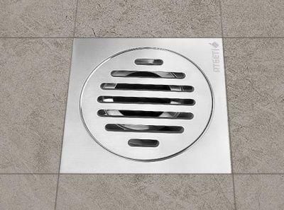 Hot Selling 304 Stainless Steel Bathroom Shower Anti-Odor Square Floor Drain