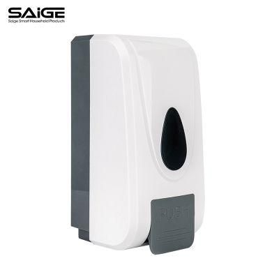 Saige 1000ml Wall Mounted Manual Soap Dispenser Plastic Hand Sanitizer Dispenser