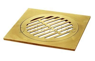 Brass Nature Color Floor Drain