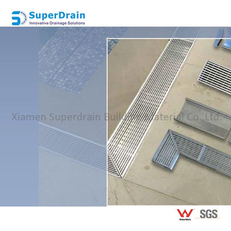 Easy to Clean Wedge Wire Grates for Pool